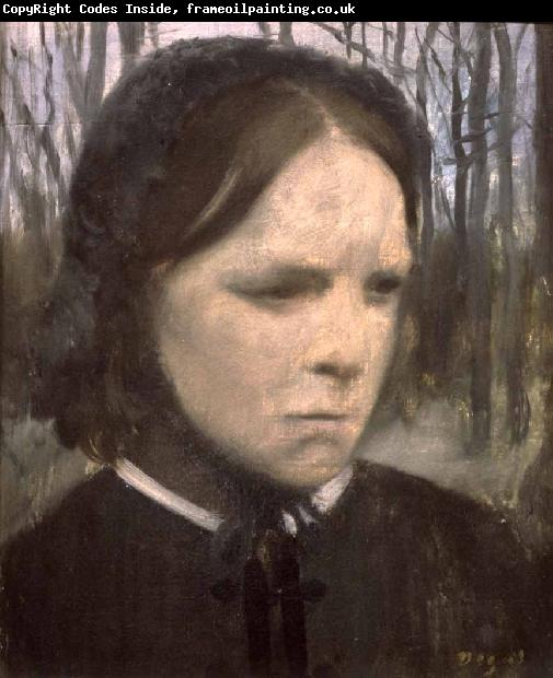Edgar Degas Portrait of Estelle Balfour